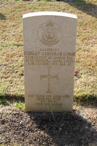 Ismailia War Memorial Cemetery - Combe, Stanley Greatrex